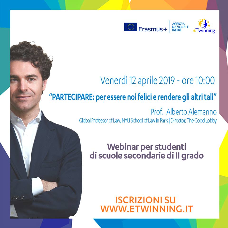 eTwinning. Webinar sulla partecipazione democratica eTwinning. Webinar sulla partecipazione democratica