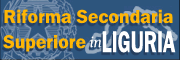 La riforma della secondaria superiore in Liguria